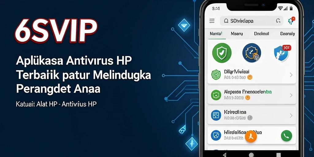 Tampilan antarmuka 6SVIP yang sederhana dan fungsional.