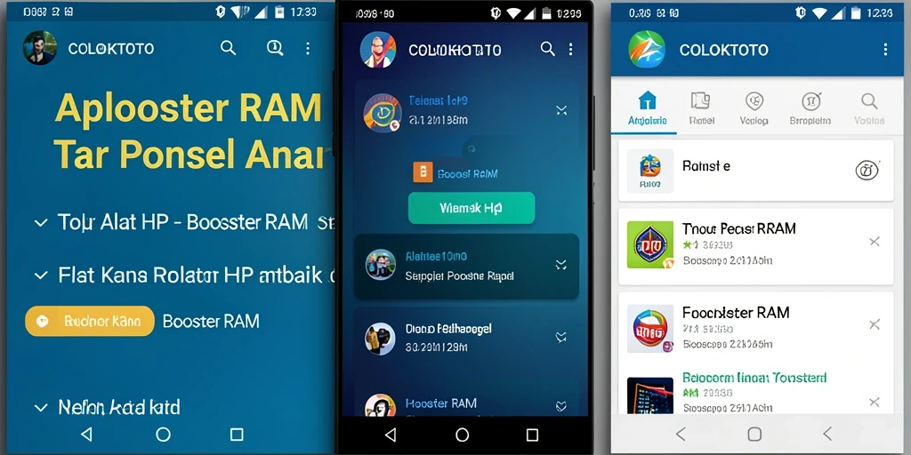 Antarmuka COLOKTOTO yang sederhana dan efektif untuk meningkatkan kinerja RAM.