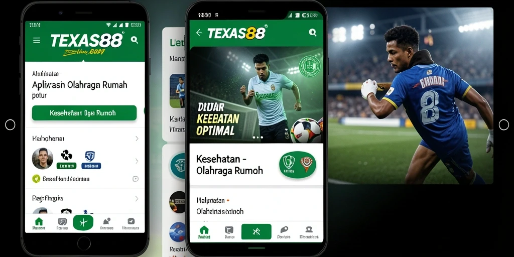 Tampilan antarmuka TEXAS88 yang menarik dan fungsional untuk olahraga rumah.