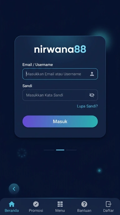 Masuk Akun nirwana88 dengan Mudah di Android